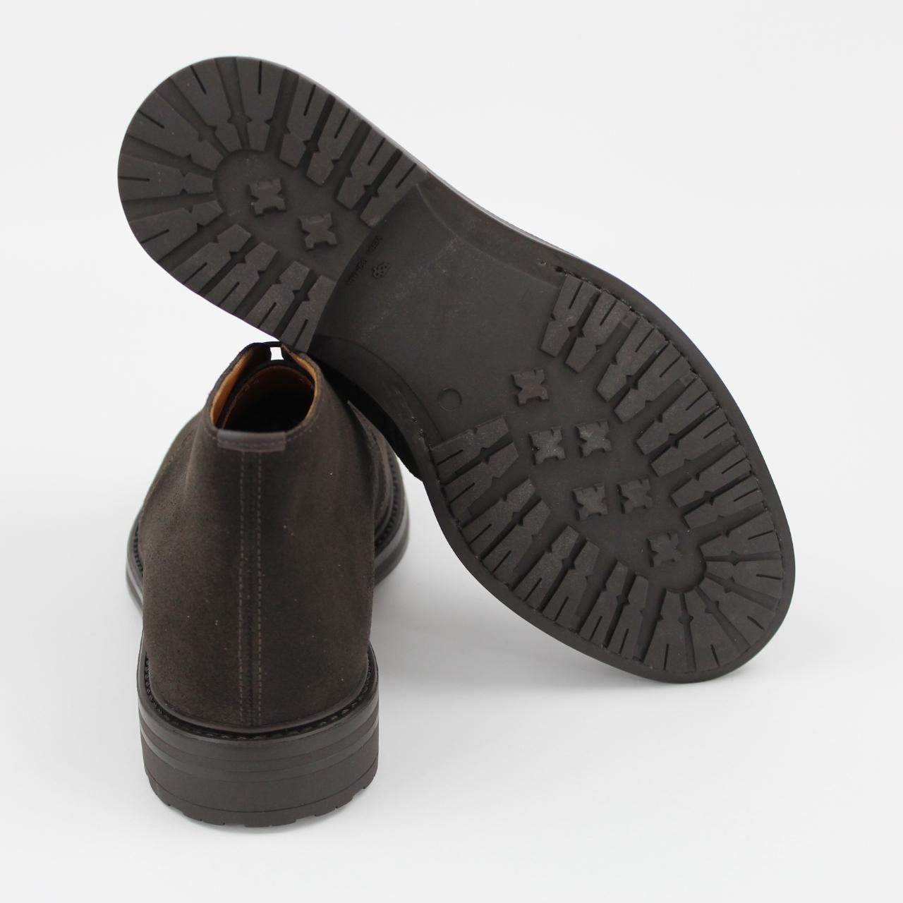 STIVALETTO IN CROSTA INGLESE 5084 MOGANO ROSSI 
