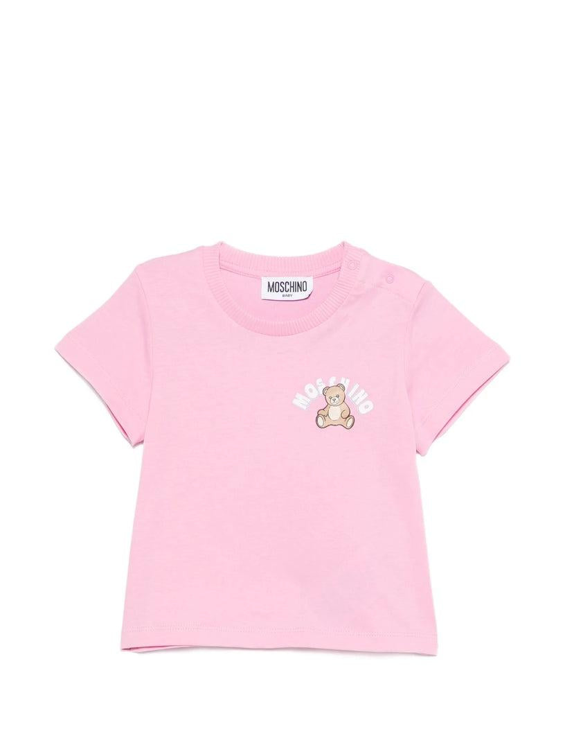 t-shirt teddy bear MZM047 LAA01 51473 MOSCHINO KIDS 