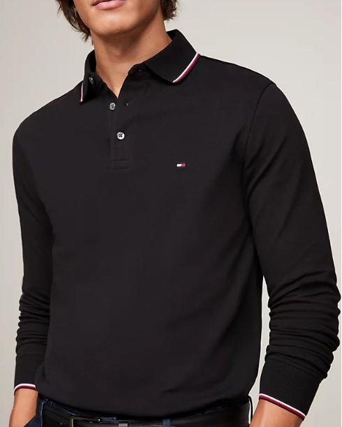 polo maniche lunghe MW0MW29543 BDS TOMMY HILFIGER 