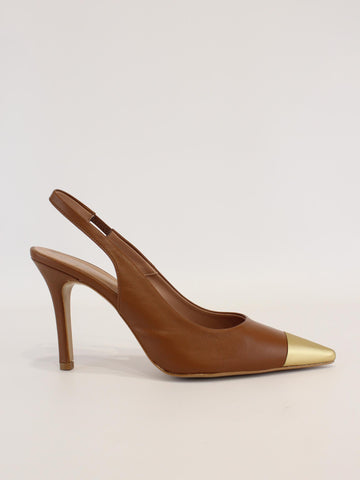 Decollette in pelle ACL956NNAPP CUOIO OVYE' 
