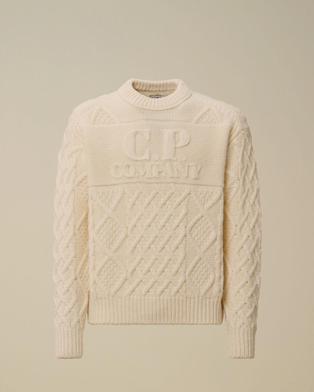 maglione in lana shetland 19CMKN289A 110508A 103 CP COMPANY 