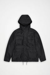 RAINS pocket jacket Black