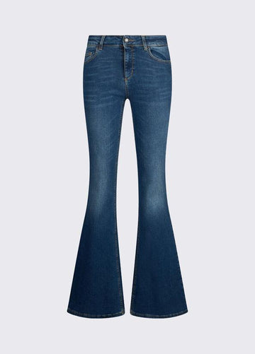 jeans con inserto elastico UA6058DS004 78416 LIU JO DENIM 