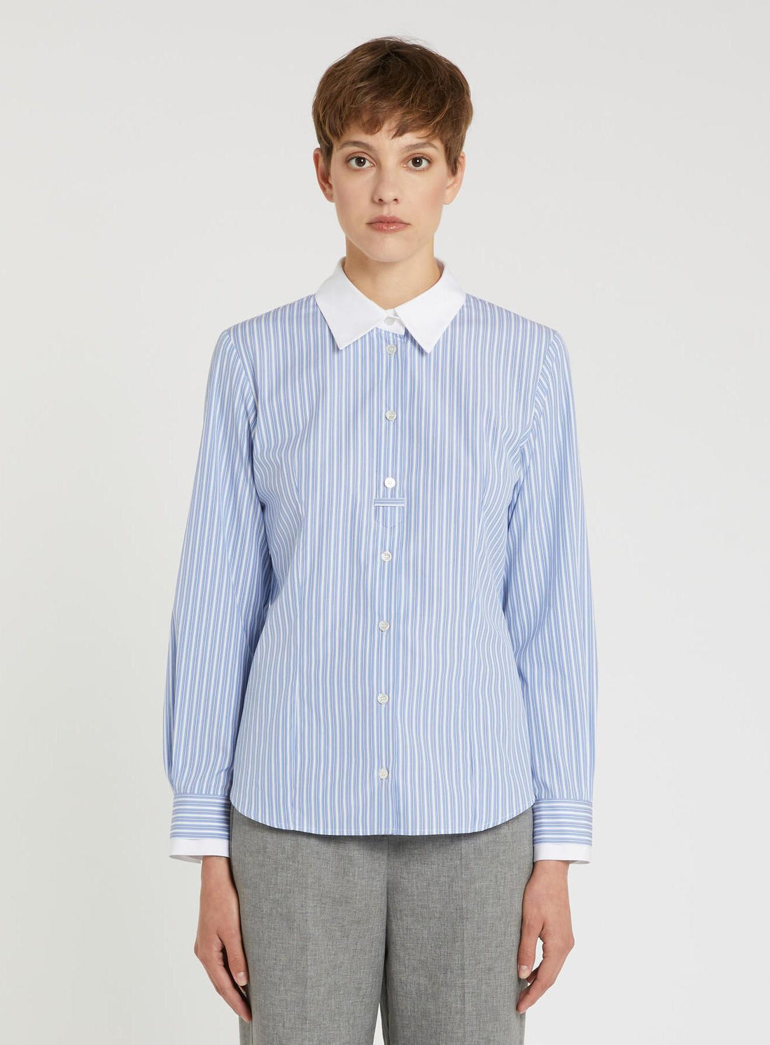 camicia a righe MLSLIBBRA 002 MARella 