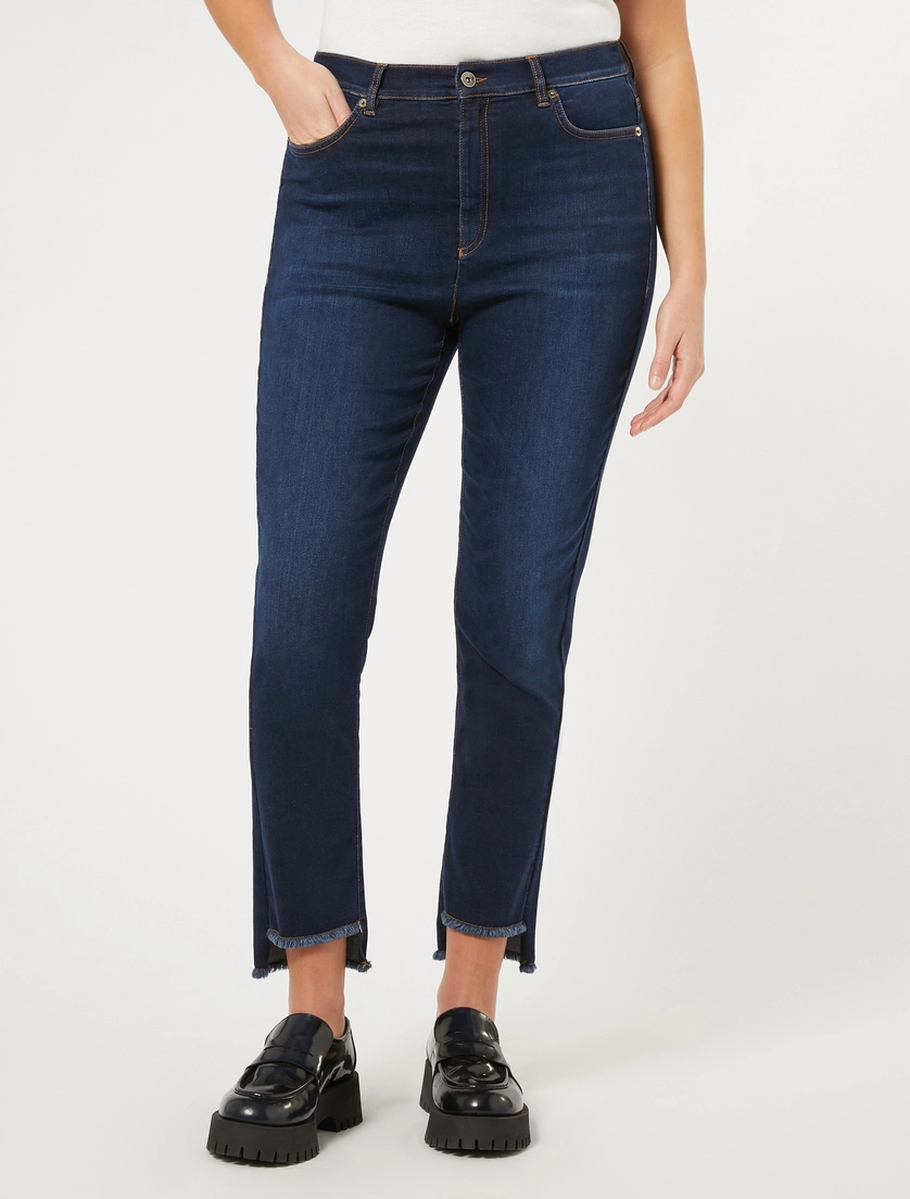 Jeans slim fit denim CABIRIA 002 MARINA RINALDI 