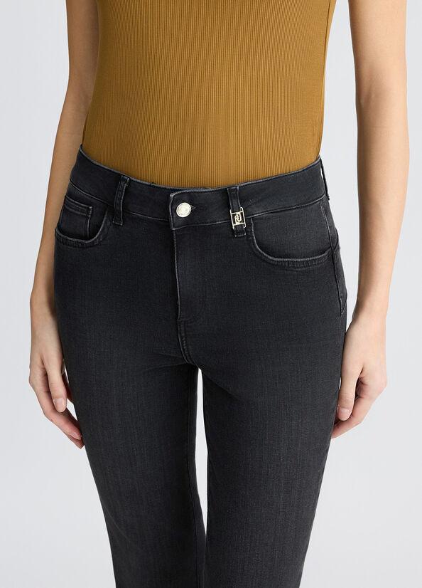 jeans bootcut nero UA5040D4811 88268 liU JO 