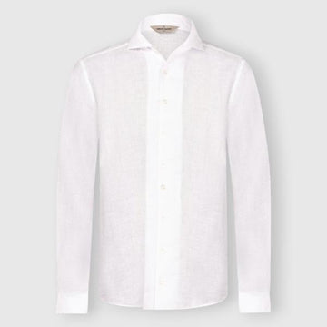 camicia lino vintage 61183 50002 001 GRAN SASSO 