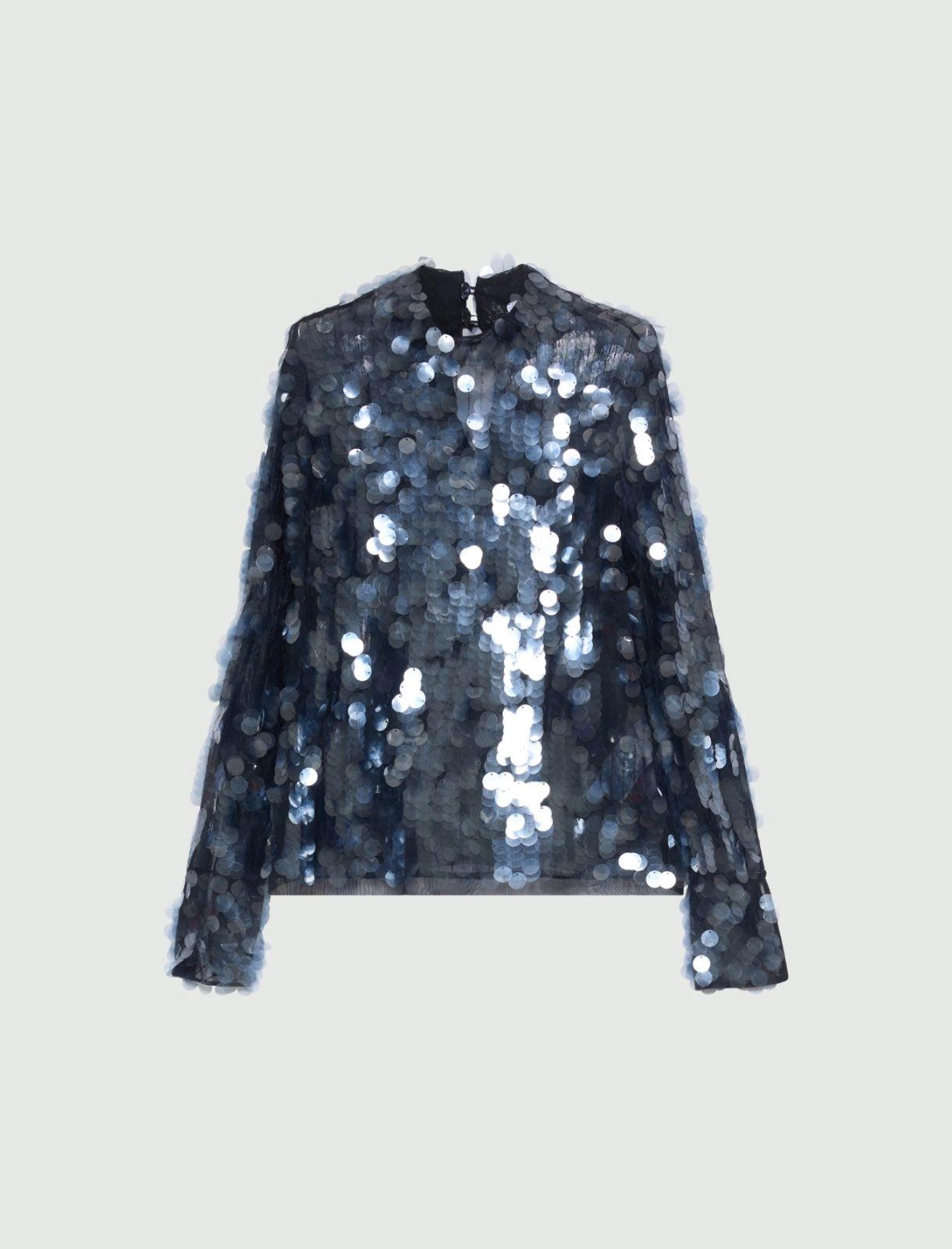 blusa con pailettes MLLGALLO 003 MARella 
