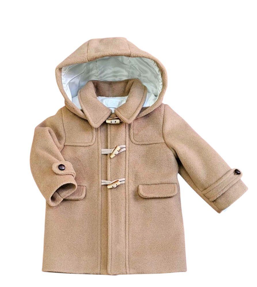 cappotto con alamari PC02363 ECRU PURE FIRENZE 