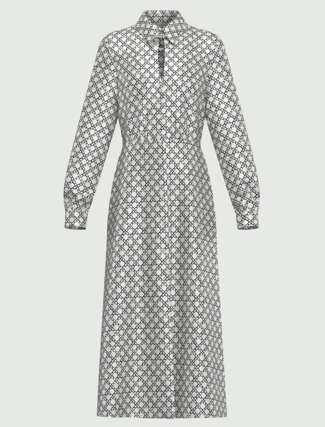 chemisier in twill stampato EMMOLIATO 001 EMME MARELLA 