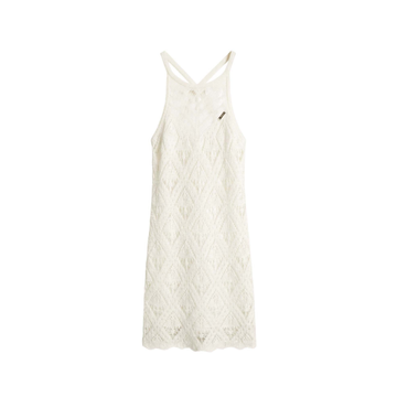 abito in macramè con bretelle 261GJ3033 12577 TWINSET GIRL 