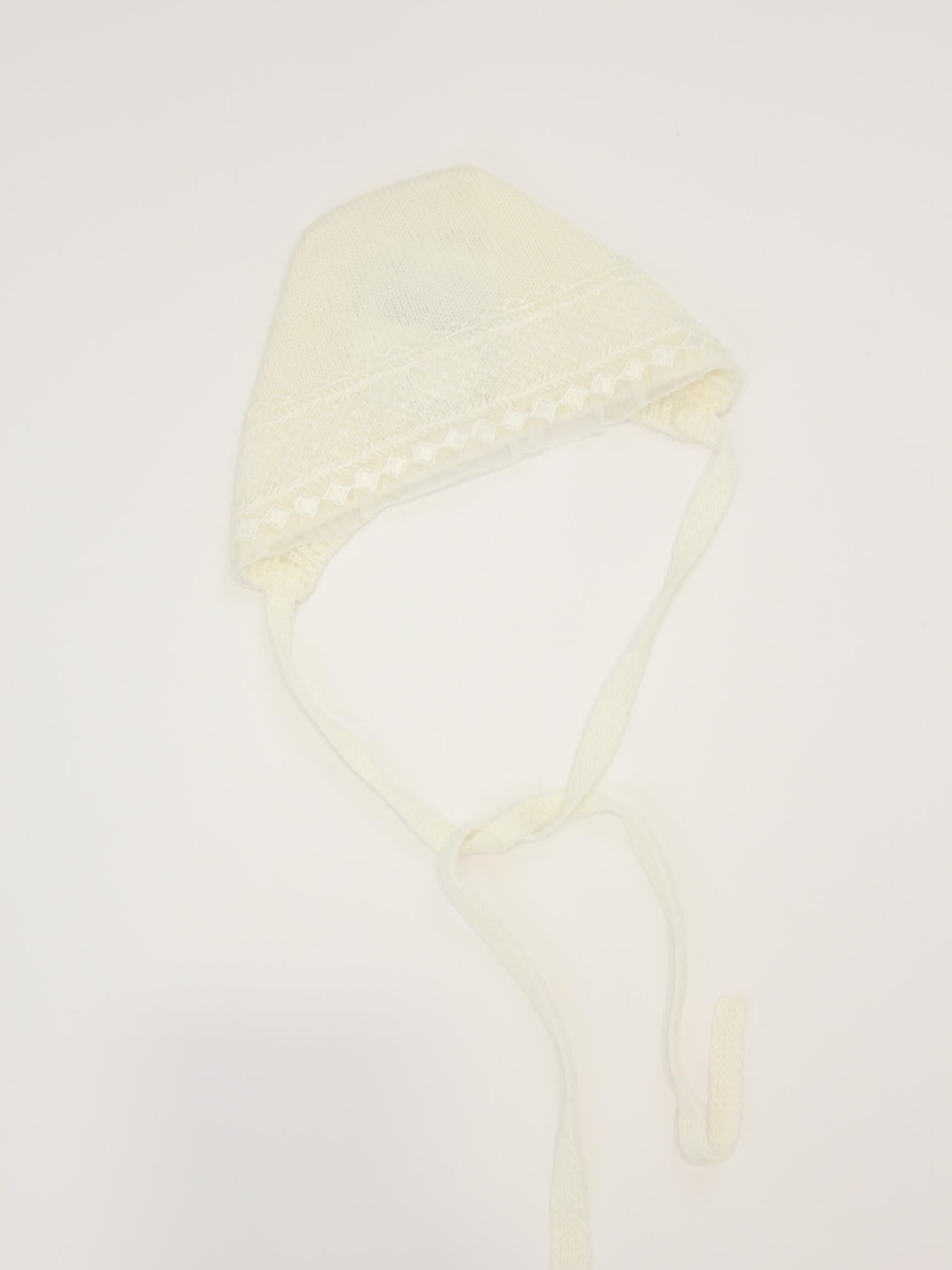 cuffia battesimo in lana ORLANDO CUFFIA UNI PICCOLA GIUGGIOLA 