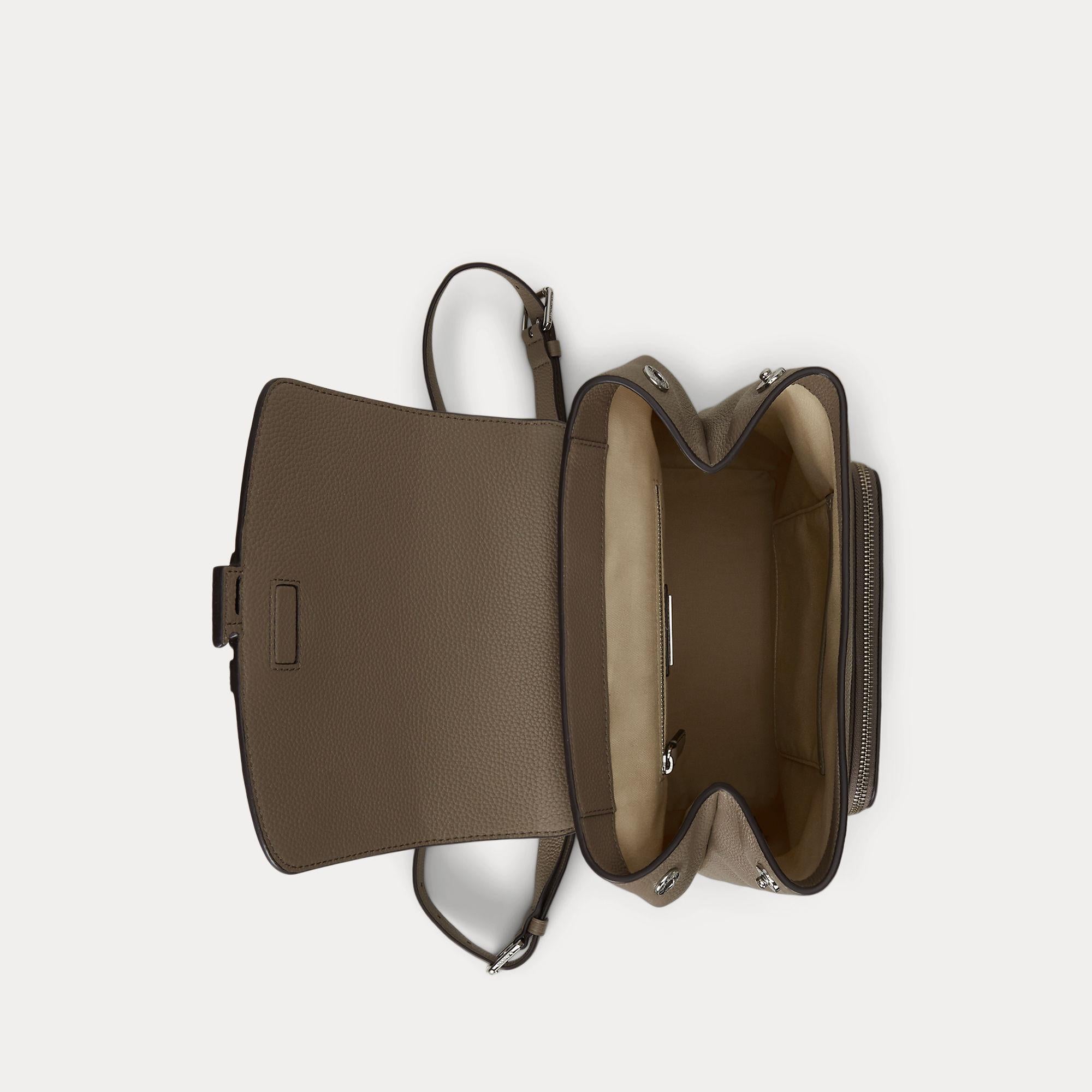 zaino cameryn medio in pelle martellata 431-969355 003 LAUREN RALPH LAUREN 