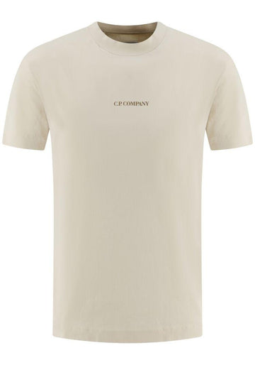 t-shirt sleeve logo 20CMTS087A 005100W 103 CP COMPANY 