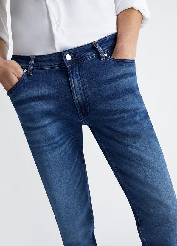Jeans slim fit con scoloriture M124P304FRANKPWBLUMD BLUE liU JO 