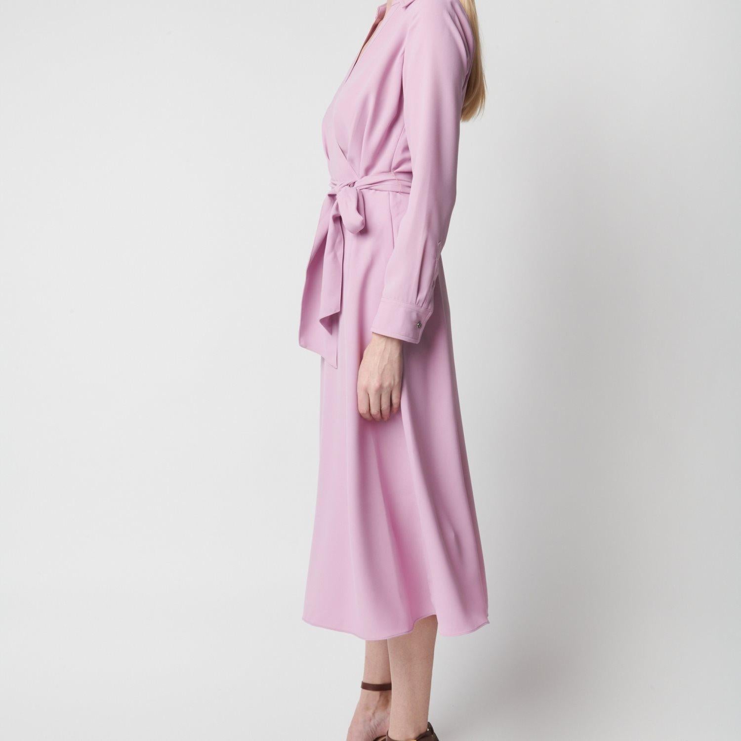abito con scollo a V 250-853337 012 LAUREN RALPH LAUREN 