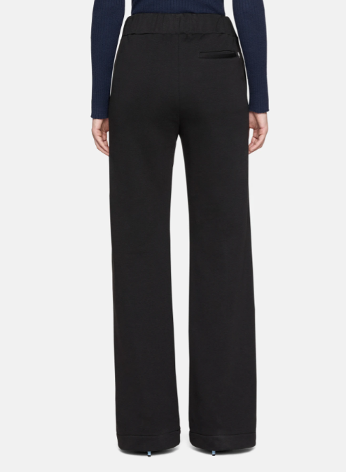 pantalone wide leg in felpa DP737 KF0234 XXX 999 DONDUP 