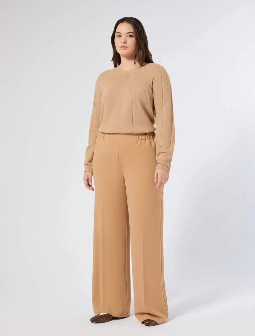 Pantalone a palazzo in jersey scuba PARATA 017 NOW MARINA RINALDI 