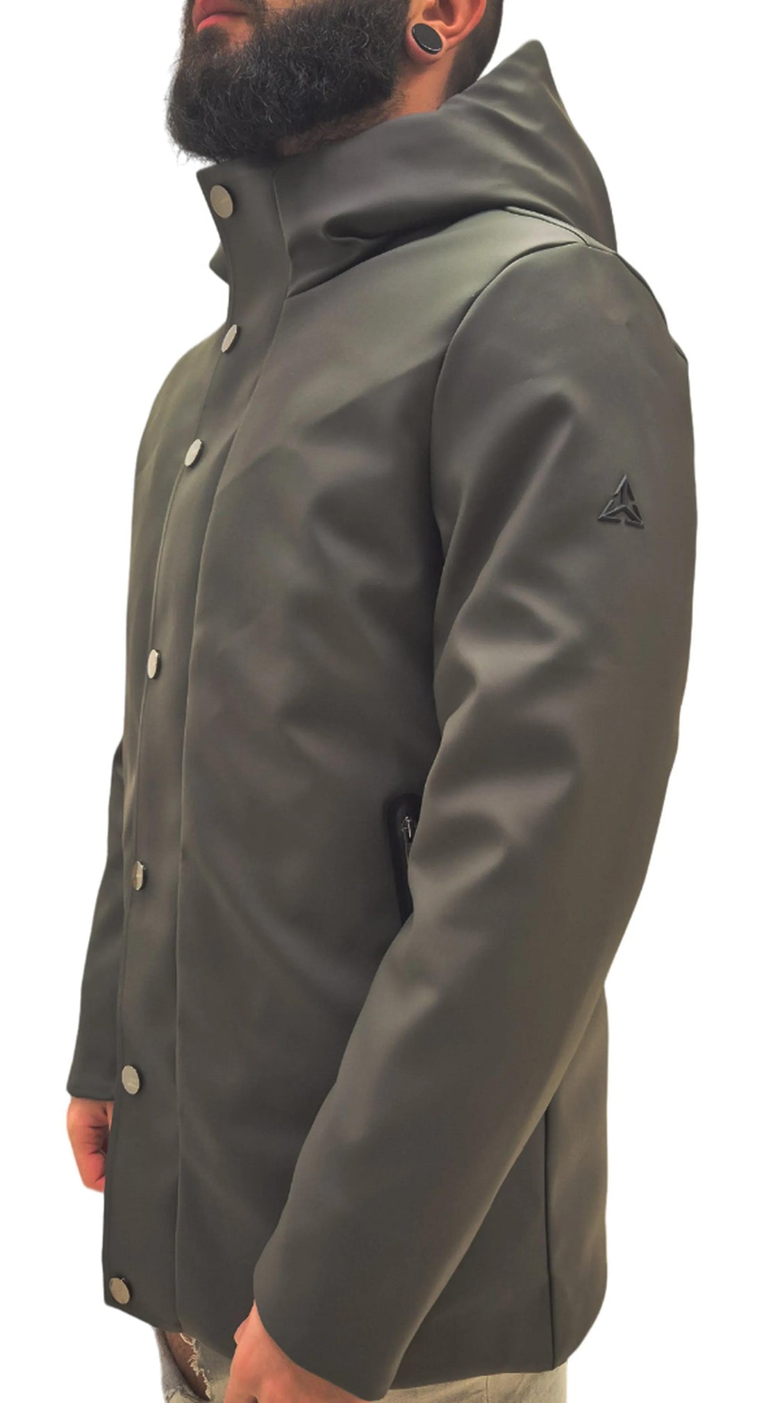 parka in tessuto lucido HE9440016 MILITARE HESKIMO 