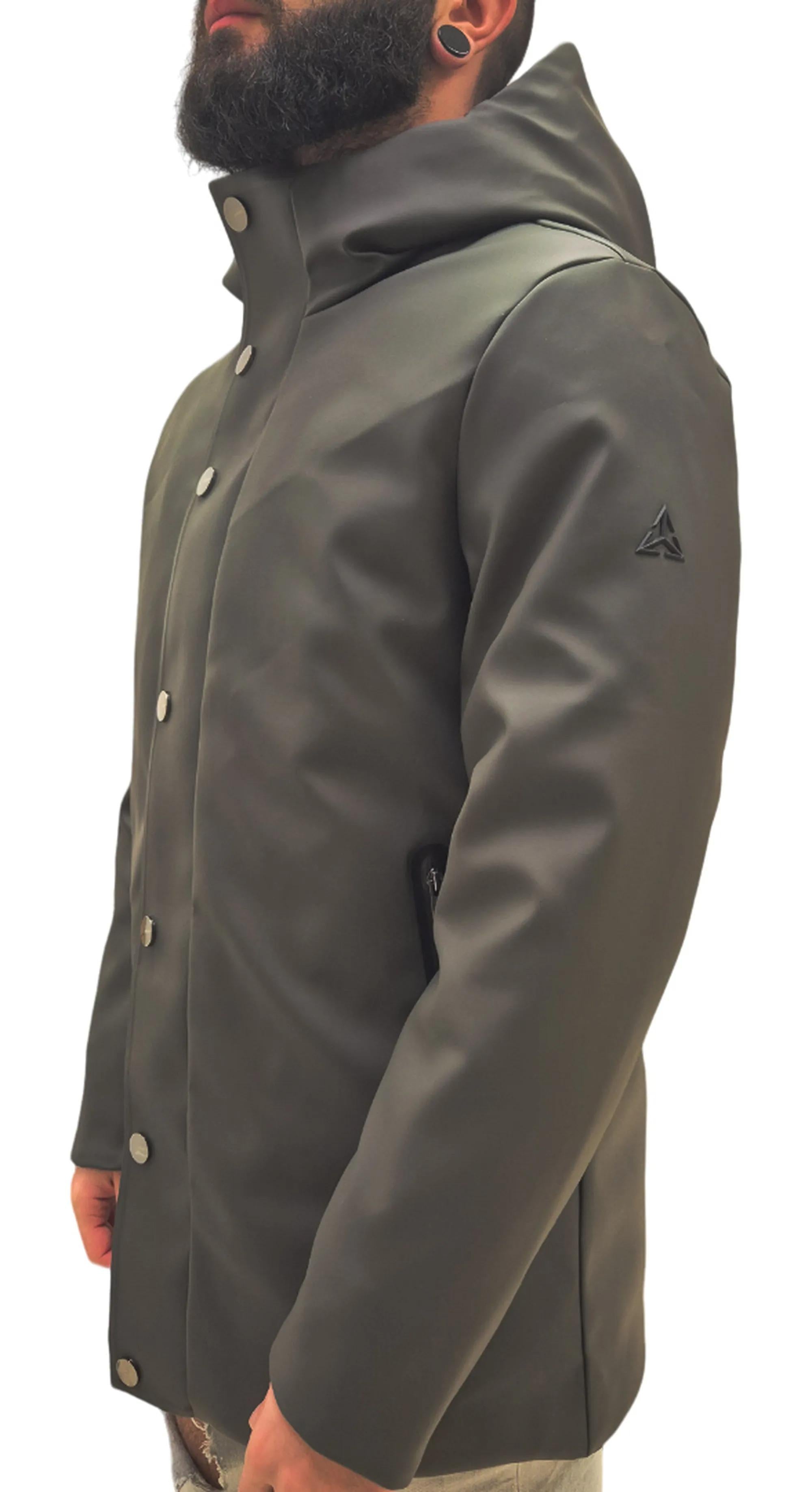 parka in tessuto lucido HE9440016 MILITARE HESKIMO 