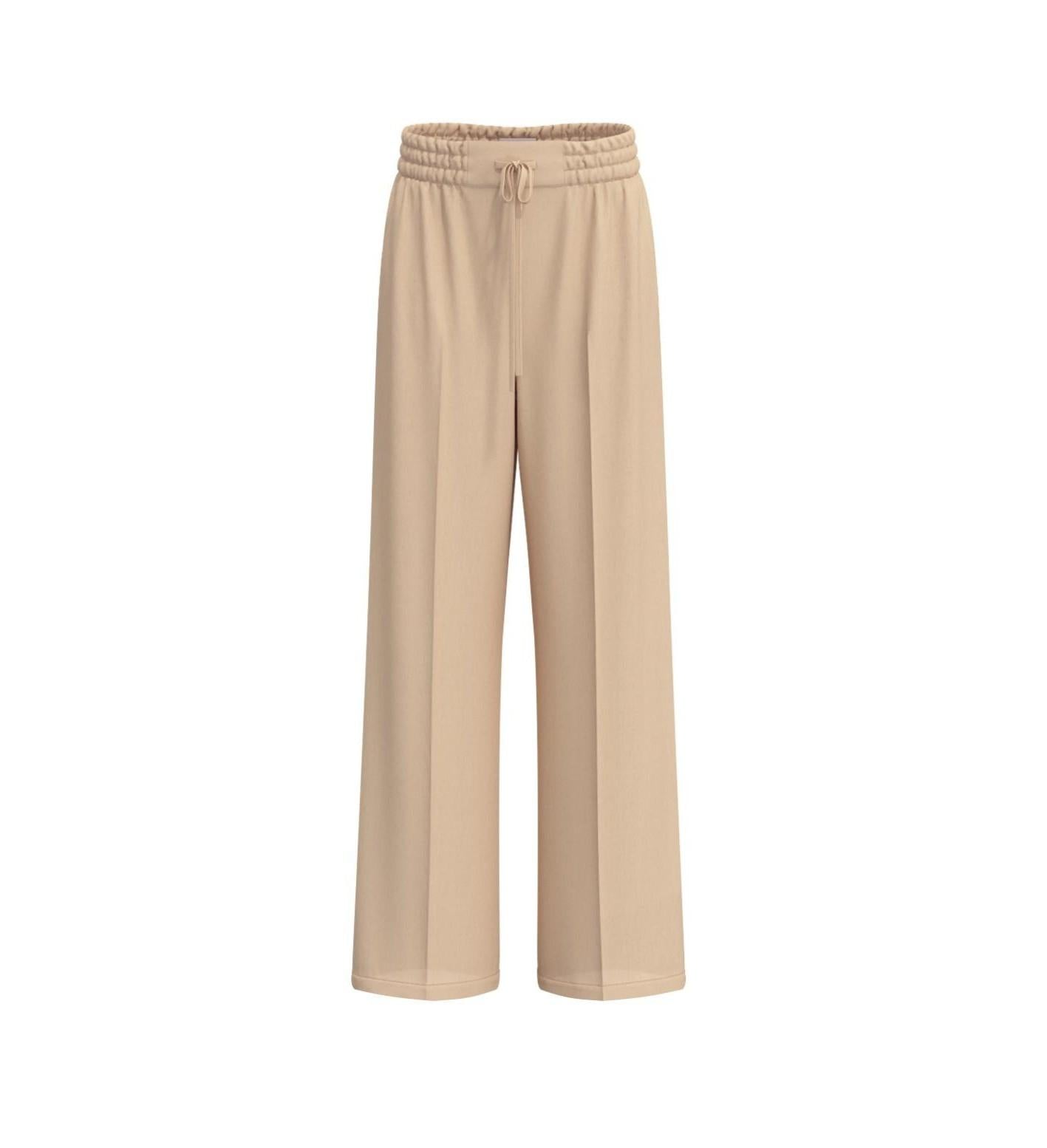 pantalone con coulisse in vita EMMCALAO 003 BEIGE EMME MARELLA 