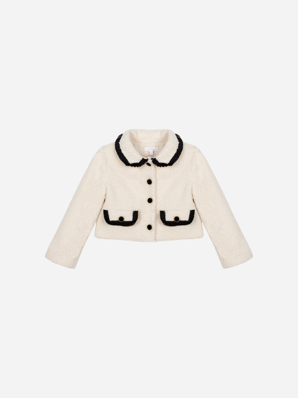 giacca bouclè avorio CA4133442 IVORY PATACHOU 