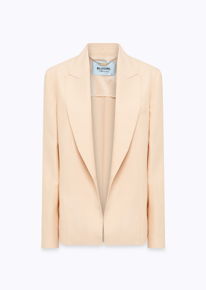 giacca in misto lino blugirl RA6092T8823 21406 Blugirl 