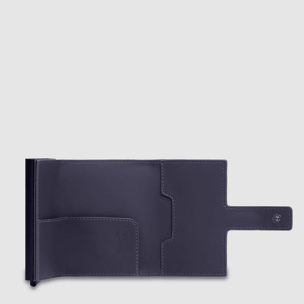 portacarte automatico PP5649C2OWR BLU PIQUADRO 