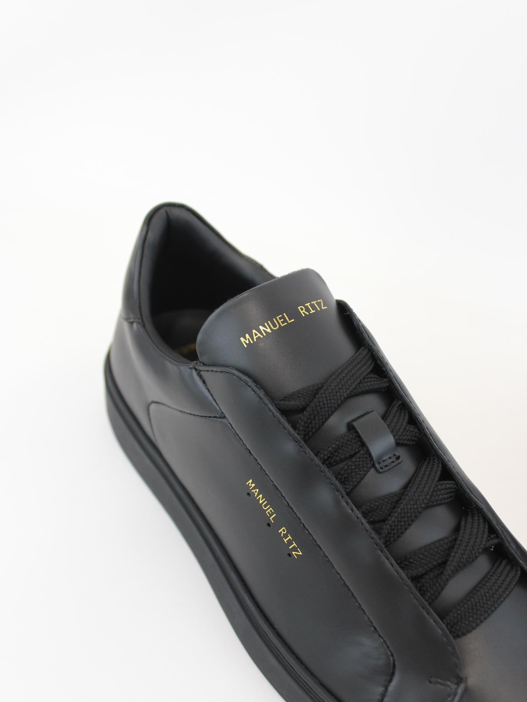 Sneakers con logo oro 3932Q511 253821 99 MANUEL RITZ 