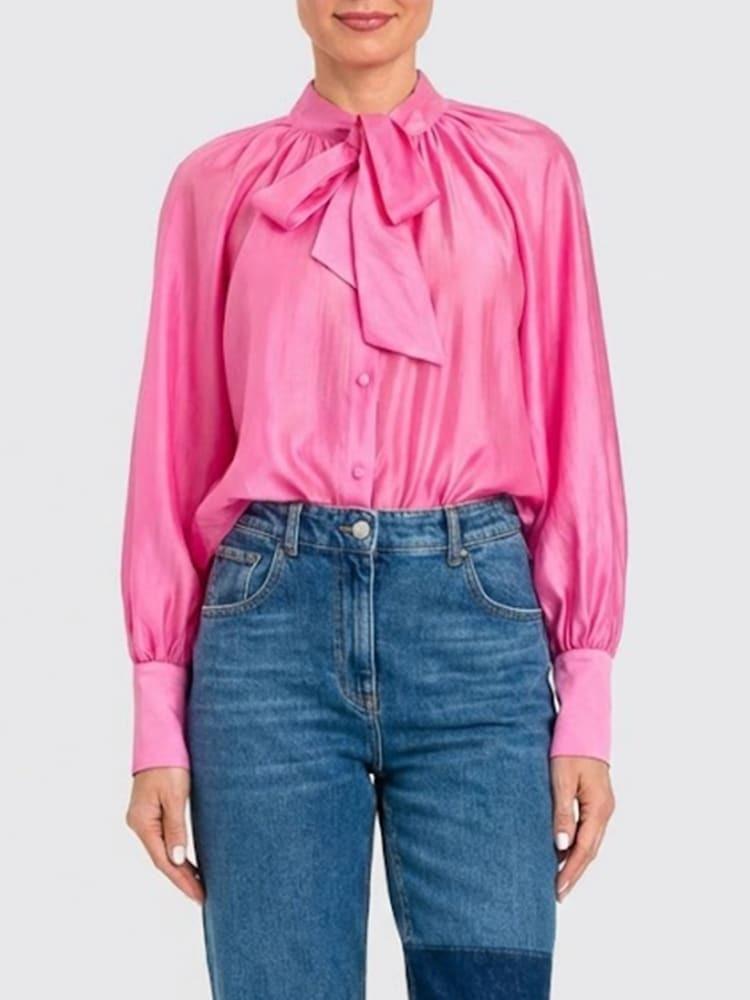 camicia con fusciacca 261AP2180 07207 TWINSET ACTITUDE 