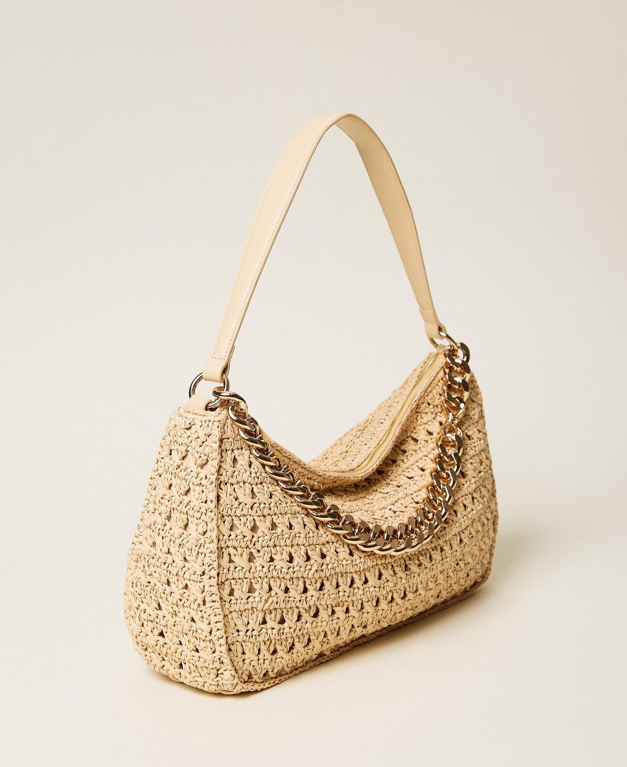 borsa liliane grande in rafia 261TD8080 00193 TWINSET 