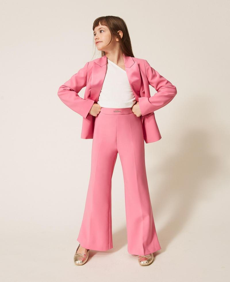 pantalone flare con spacchi 261GJ2Q51 07207 TWINSET GIRL 