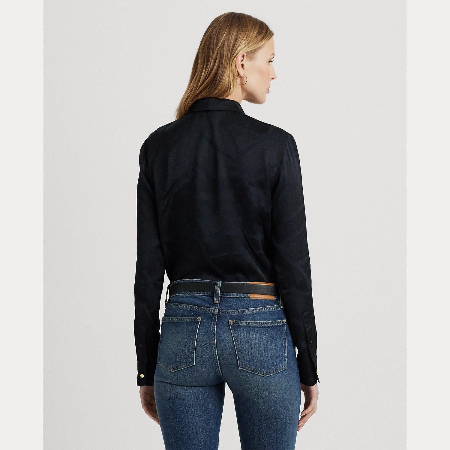 Camicia con collo fiocco 200-918647 001 LAUREN RALPH LAUREN 