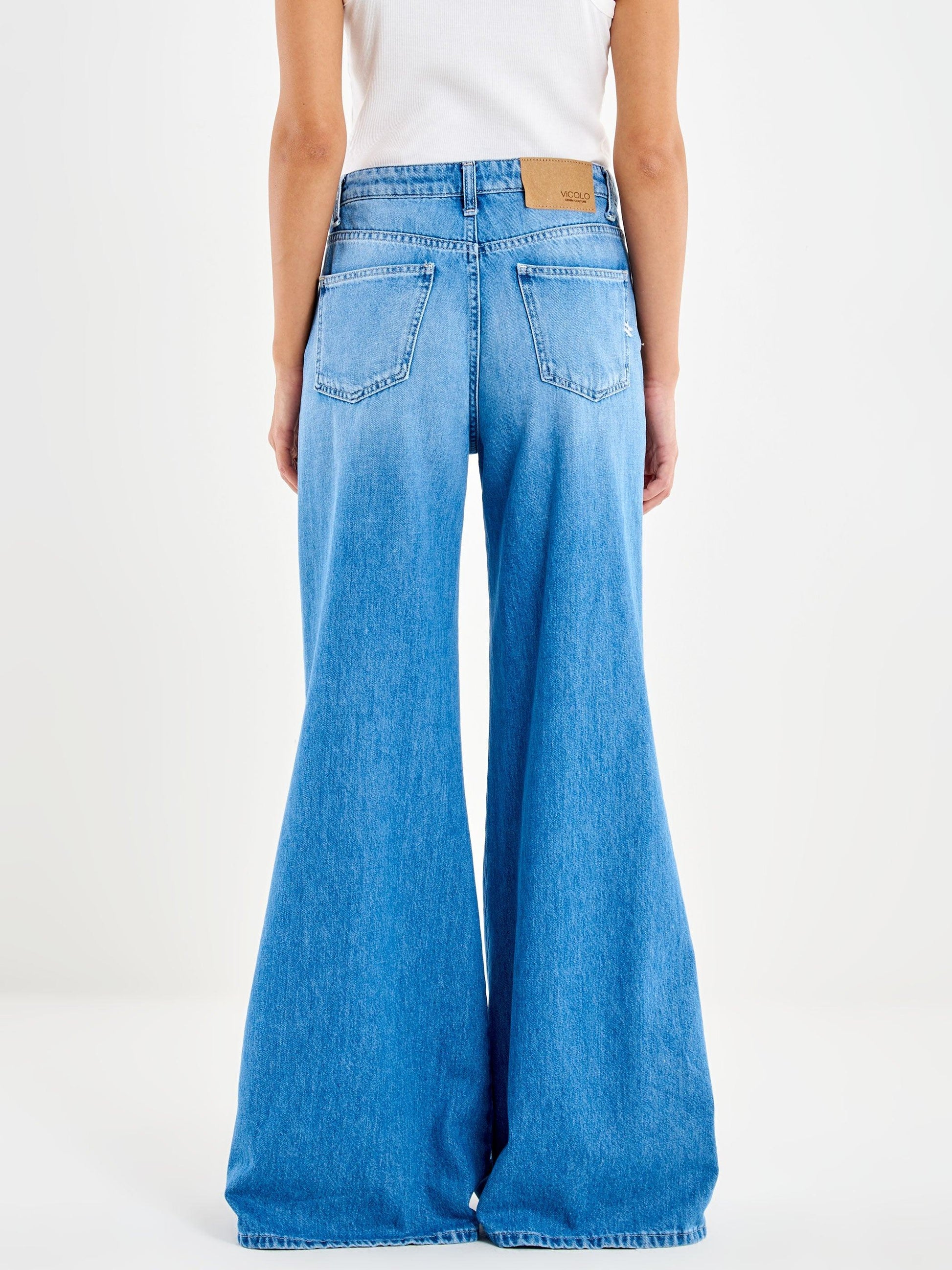 jeans sidney wide leg DAB5129 JEANS VICOLO 