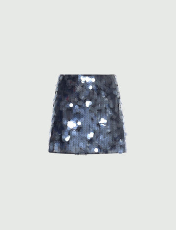 gonna corta con pailettes MLLPEPLI 003 MARella 