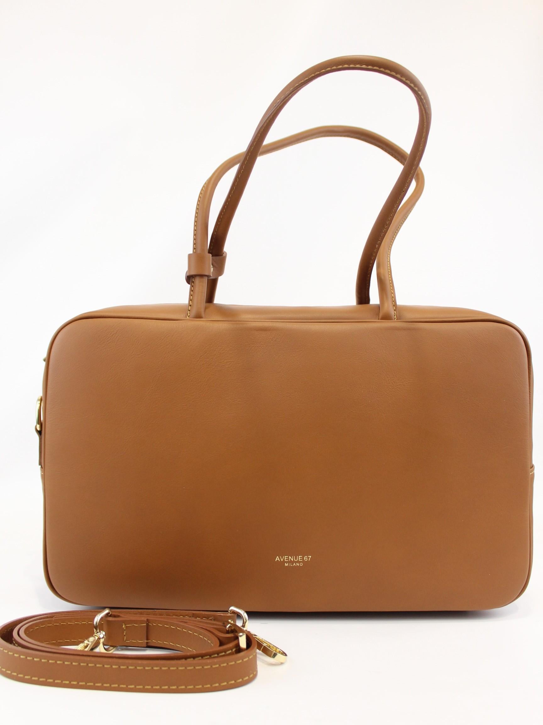 borsa a bauletto trunky TRUNKY CUOIO AVENUE 67 