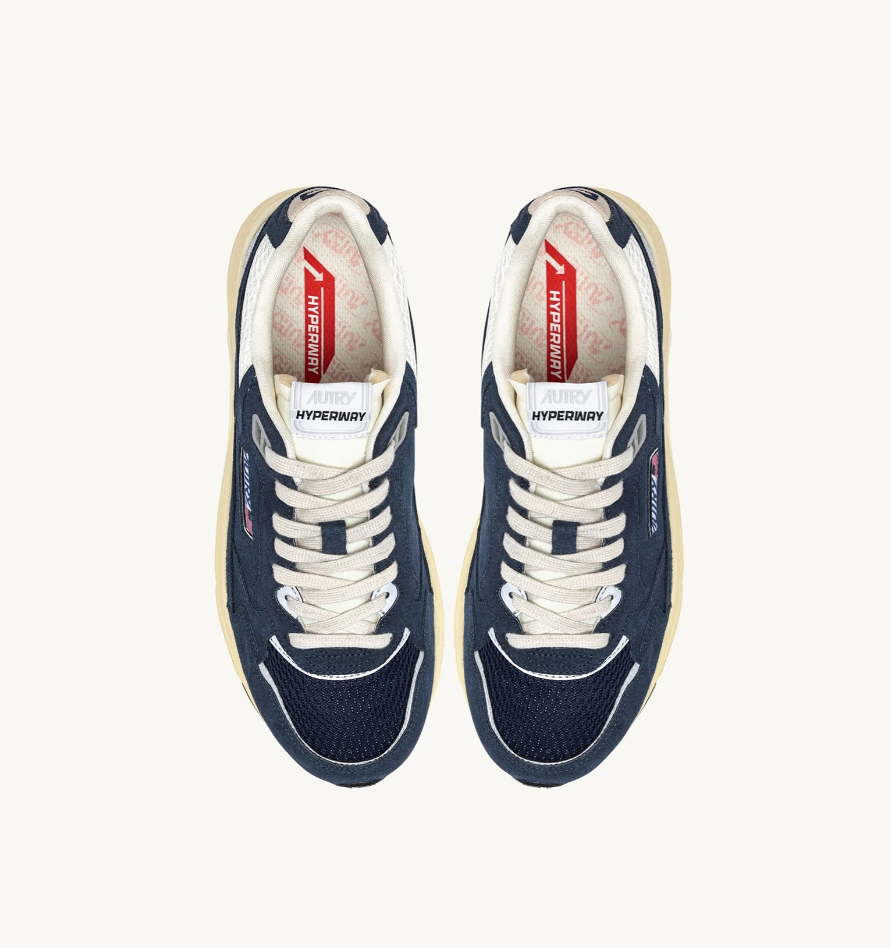 sneakers hyperway HYLMUM01 BLUE/SILVER AUTRY 