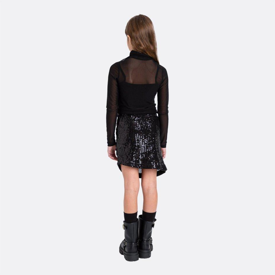 lupetto in tulle con applicazioni 252GJ2310 00006 TWINSET GIRL 