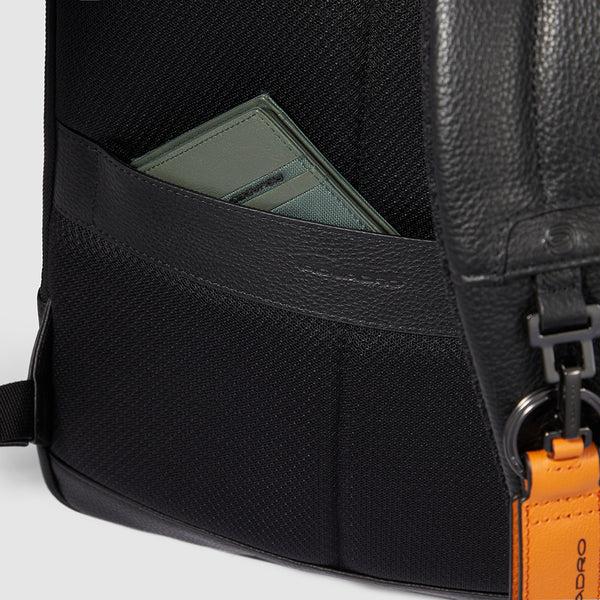 Zaino sottile in pelle CA6311MOS N PIQUADRO 