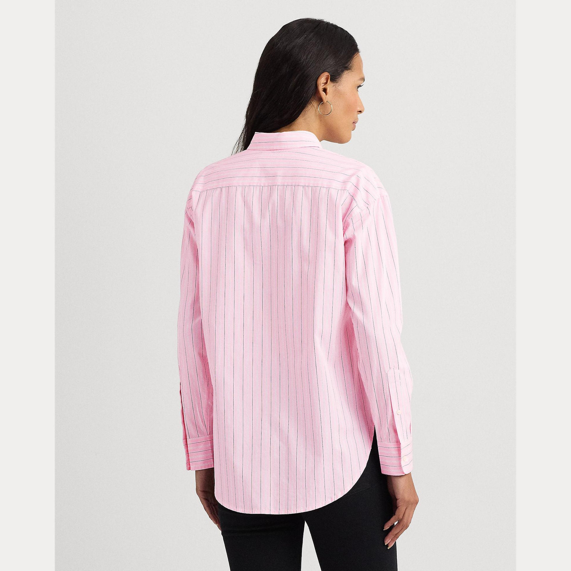 camicia in tessuto a righe 200-932627 001 LAUREN RALPH LAUREN 