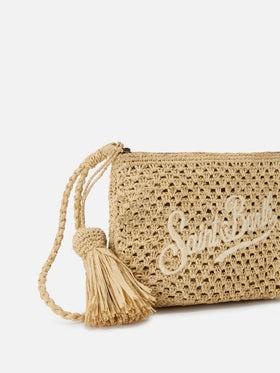 pochette raffia pouch RAFFIA POUCH 00878 MC2 SAINT BARTH 