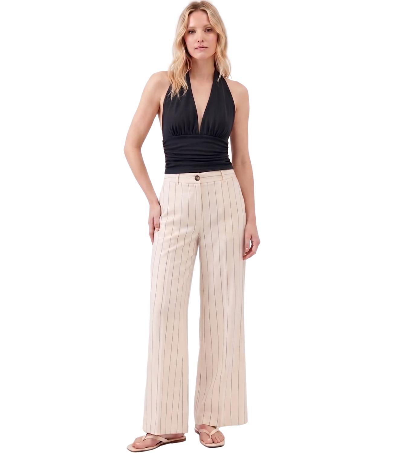 top con schiena scoperta UAB0403 NERO VICOLO 