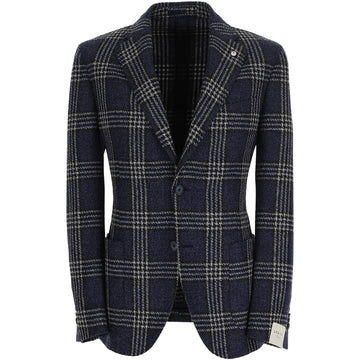 giacca trama check 2692 42696 03 LUIGI BIANCHI MANTOVA 