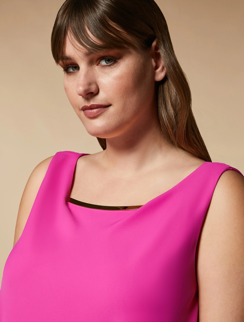 blusa asimmetrica CONIO 001 MARINA RINALDI 