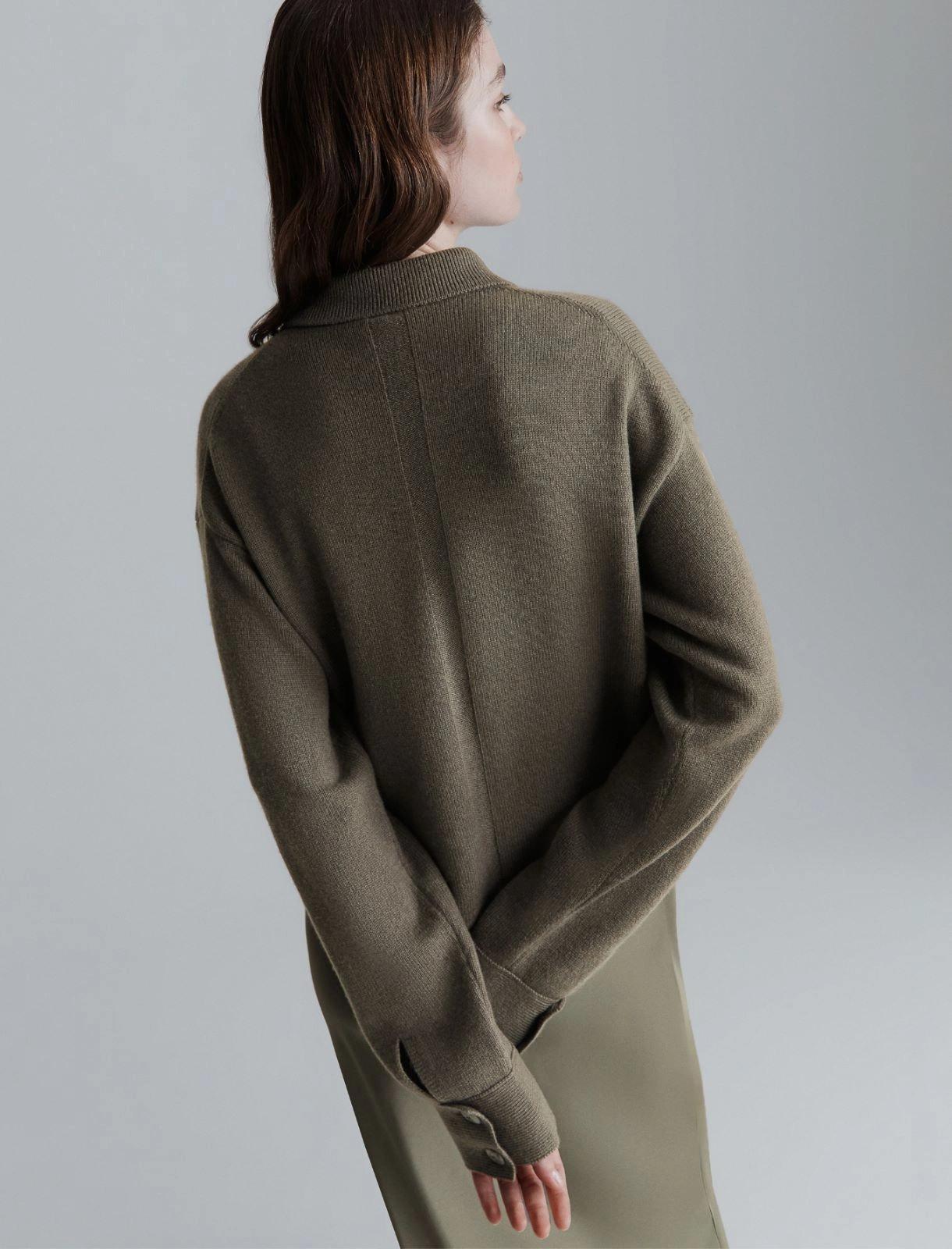 over shirt in puro cashmere BRENTA 002 MARella MONOCHROME 