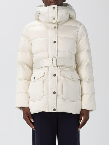 piumino con cappuccio MF5010T017A X0095 LIU JO WHITE 