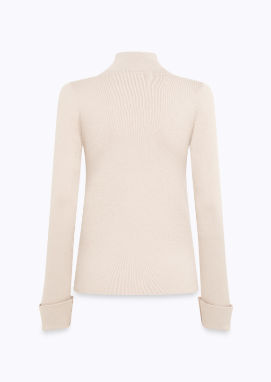 maglia fitted con strass RF5114MS99E 22901 Blugirl 