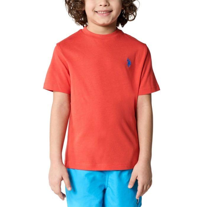 t-shirt basic con logo US43554001 251 U.S. POLO ASSN. 