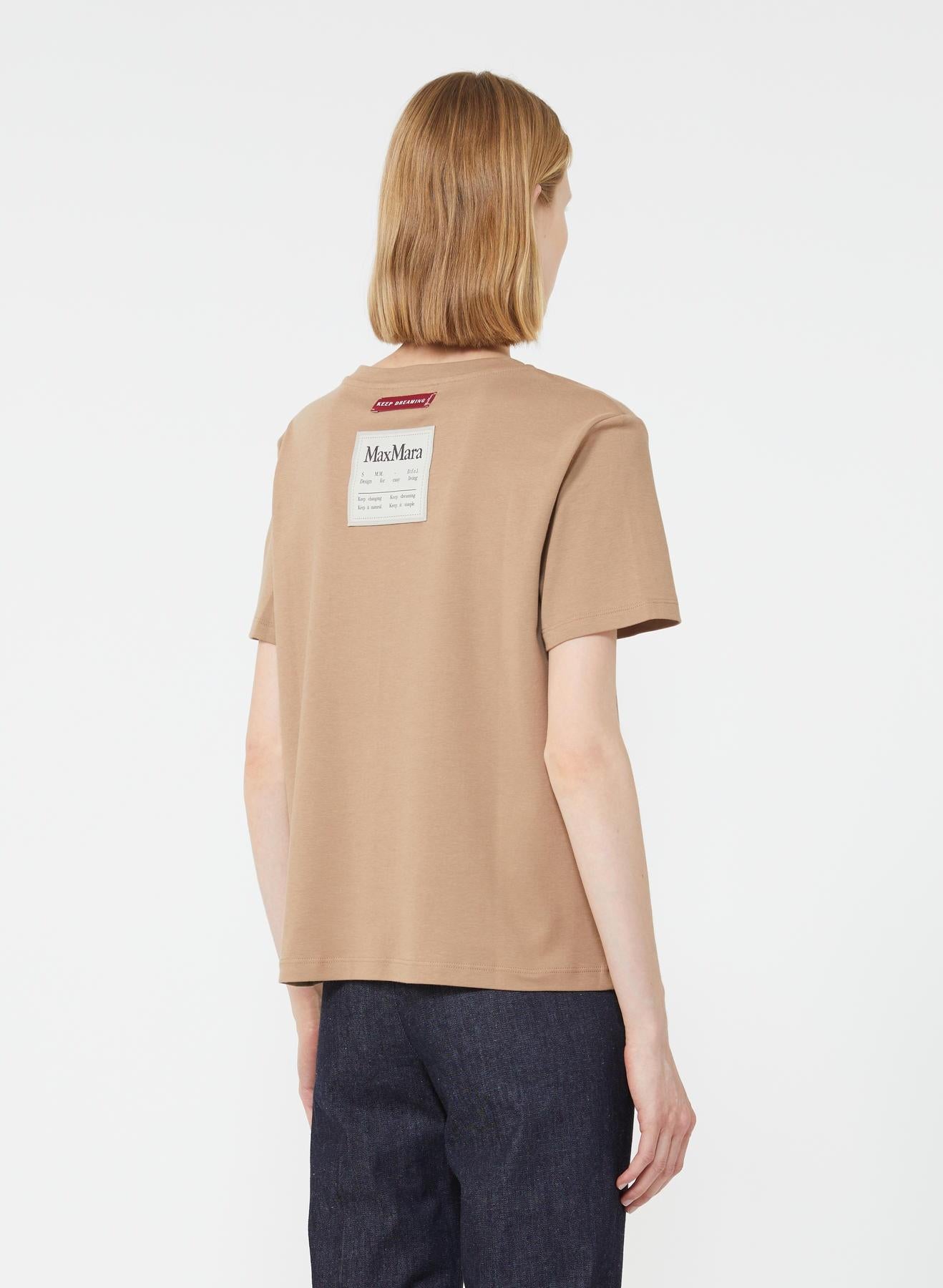 t-shirt con patch GEMMA 006 S MAXMARA 