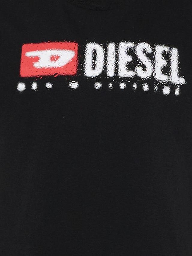 t-shirt con logo diesel J02475 00YI9 K900 DIESEL 